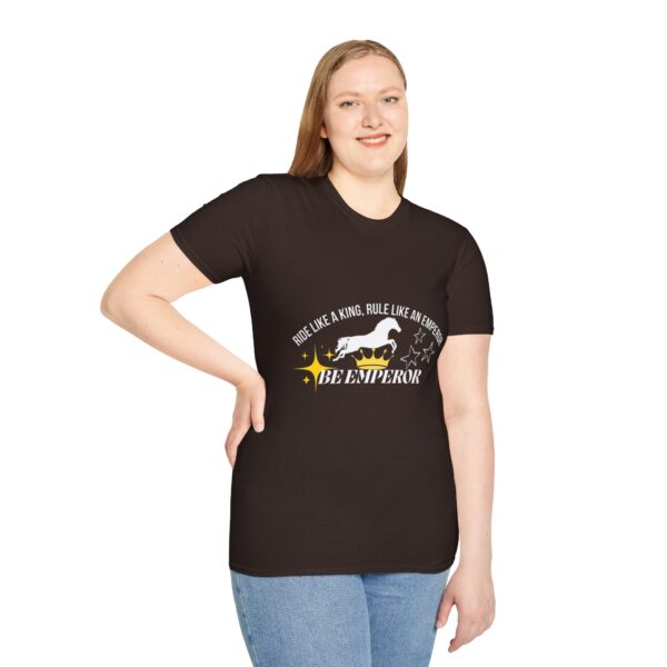 Be Emperor Unisex Softstyle T-Shirt - Kingly Confidence for Every Occasion - Image 4
