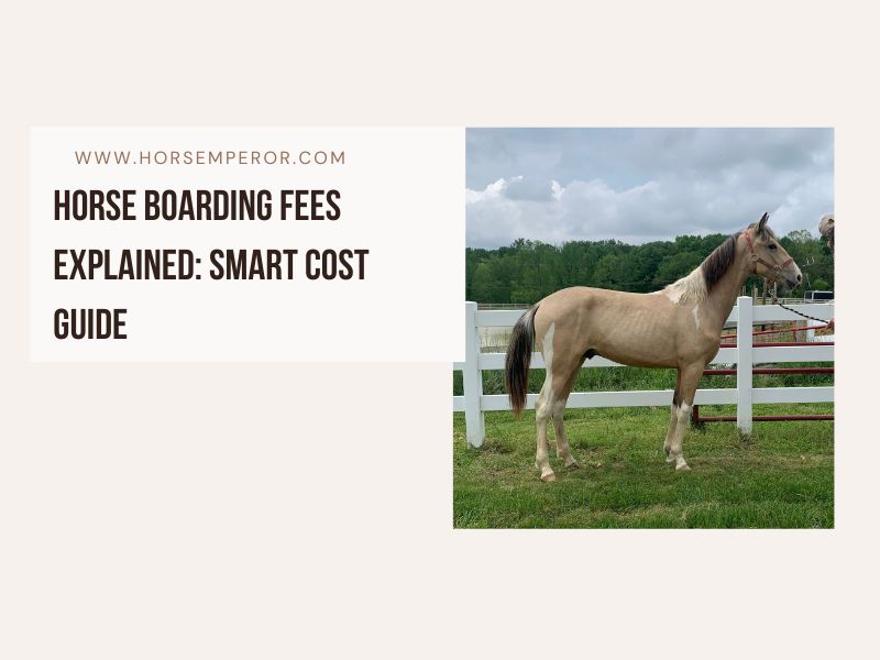 Horse Boarding Fees Explained Smart Cost Guide