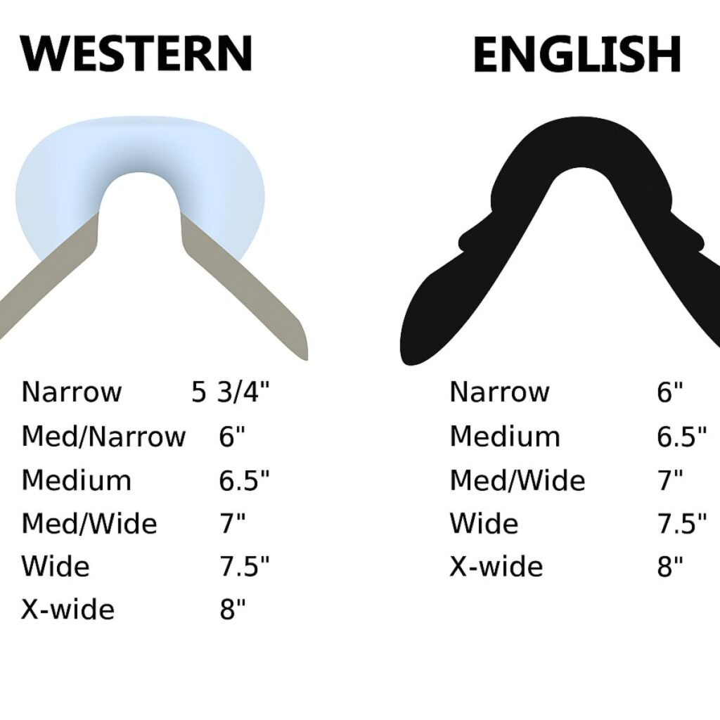 Western Vs English saddle 
